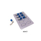 Medical plastic tablet tray capsule blister packaging for pills,PVC Blister