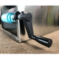 ML-50 manual round disinfectant bottle labeling machine , hand PET water hand sanitizer bottle label applicator