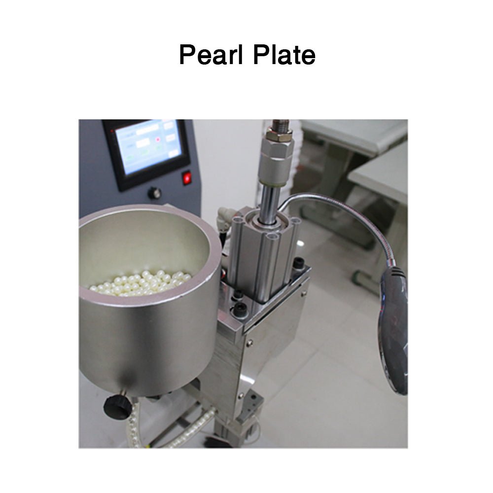 Pearl Fixing beading Machine,Automatic nail round Garment beads attaching pearl Setting Machine - CECLE Machine