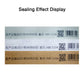 PM-1800 Continuous inkjet printing sealing machine with control panel for packaging bags - CECLE Machine