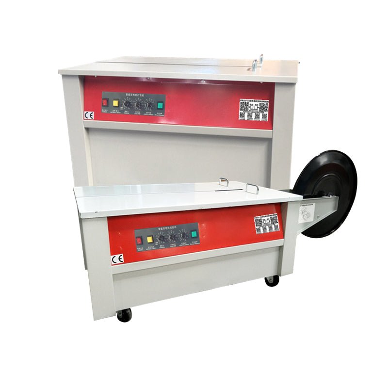 Semi-automatic Double Motor Strapping Machine, PP Belt Carton Box Strapping Banding Machine - CECLE Machine