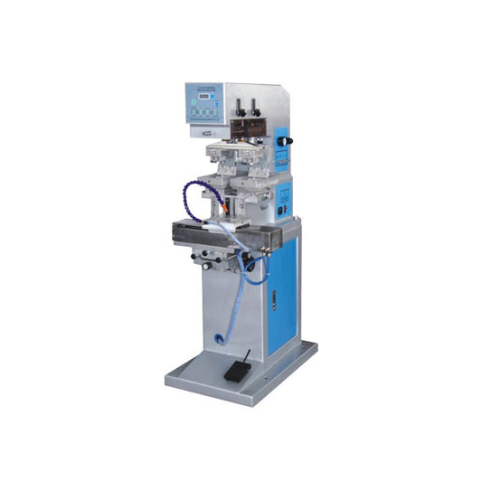 Semi-automatic Pad Printing Machine Double Color Left And Right Shuttle For bottle,Toy, Tableware And Cosmetic
