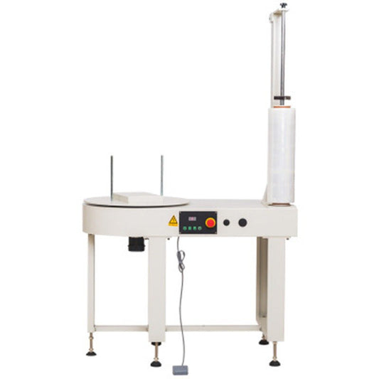 Semi-Automatic Stretch Film Wrapping Machine Carton Box Wrapping Table - CECLE Machine