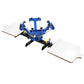 Silk Screen Printing Machine Manual 4 color 1/2/4 station Screen Printing Equipment,Clothing Printing Machine - CECLE Machine