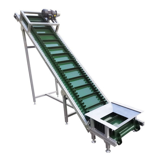 Stainless steel bucket loader for lifting particles - CECLE Machine