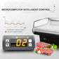 Supermarket refrigerated display case material isstainless steel refrigerator freezer showcase glass top freezer for sale