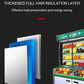 Three-temperature la carte display freezer commercial refrigerator supermarket vegetable and fruit preservation