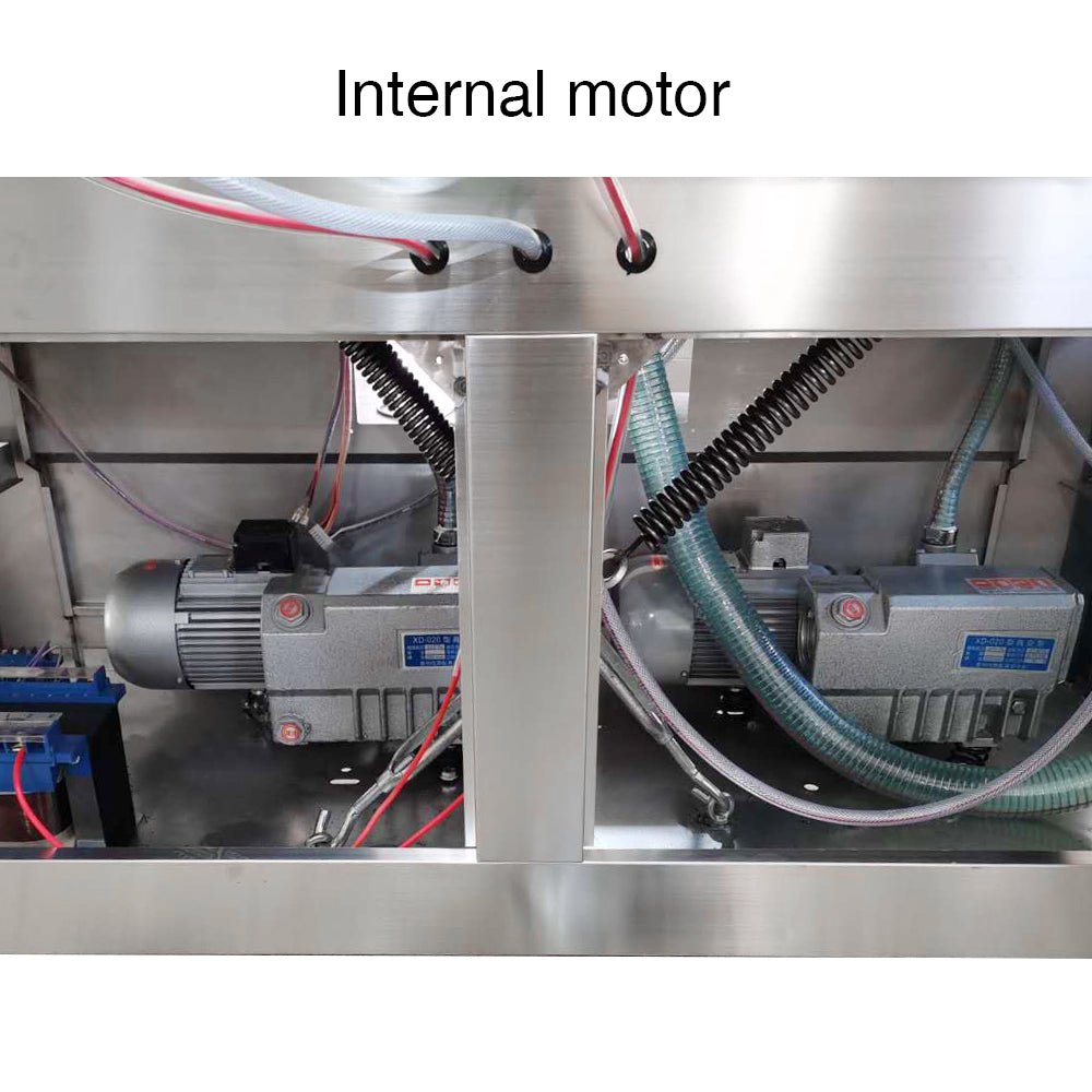 Two-Chamber Vacuum Packaging Machine DZ500/2C with 19-3/4" Seal Bar - CECLE Machine